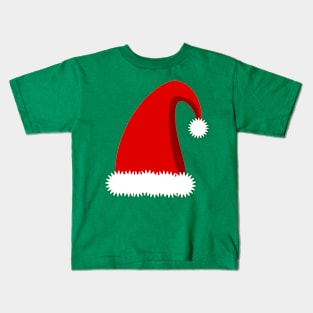 Santa Hat Kids T-Shirt